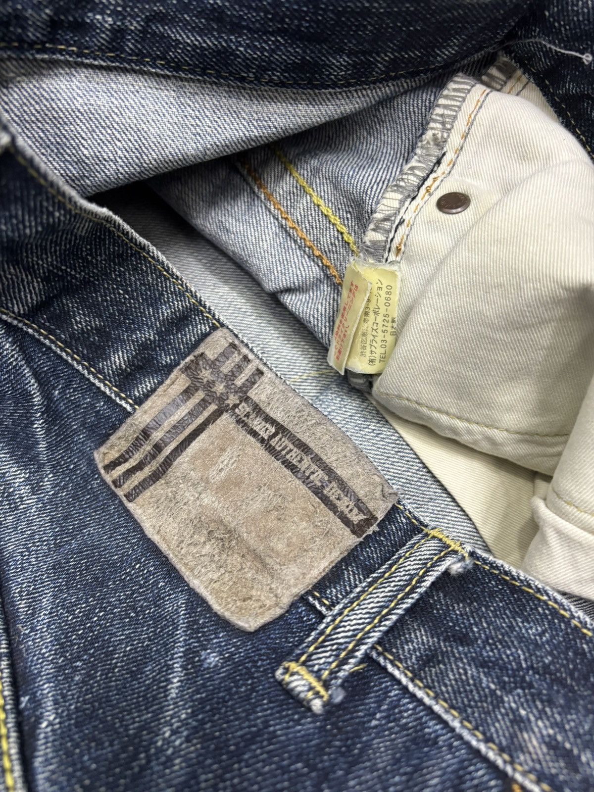 FDMTL BAGGY JEANS SCANNER BY FDMTL DISTRESSED DENIM JEANS Size US 34 / EU 50 - 12 Thumbnail
