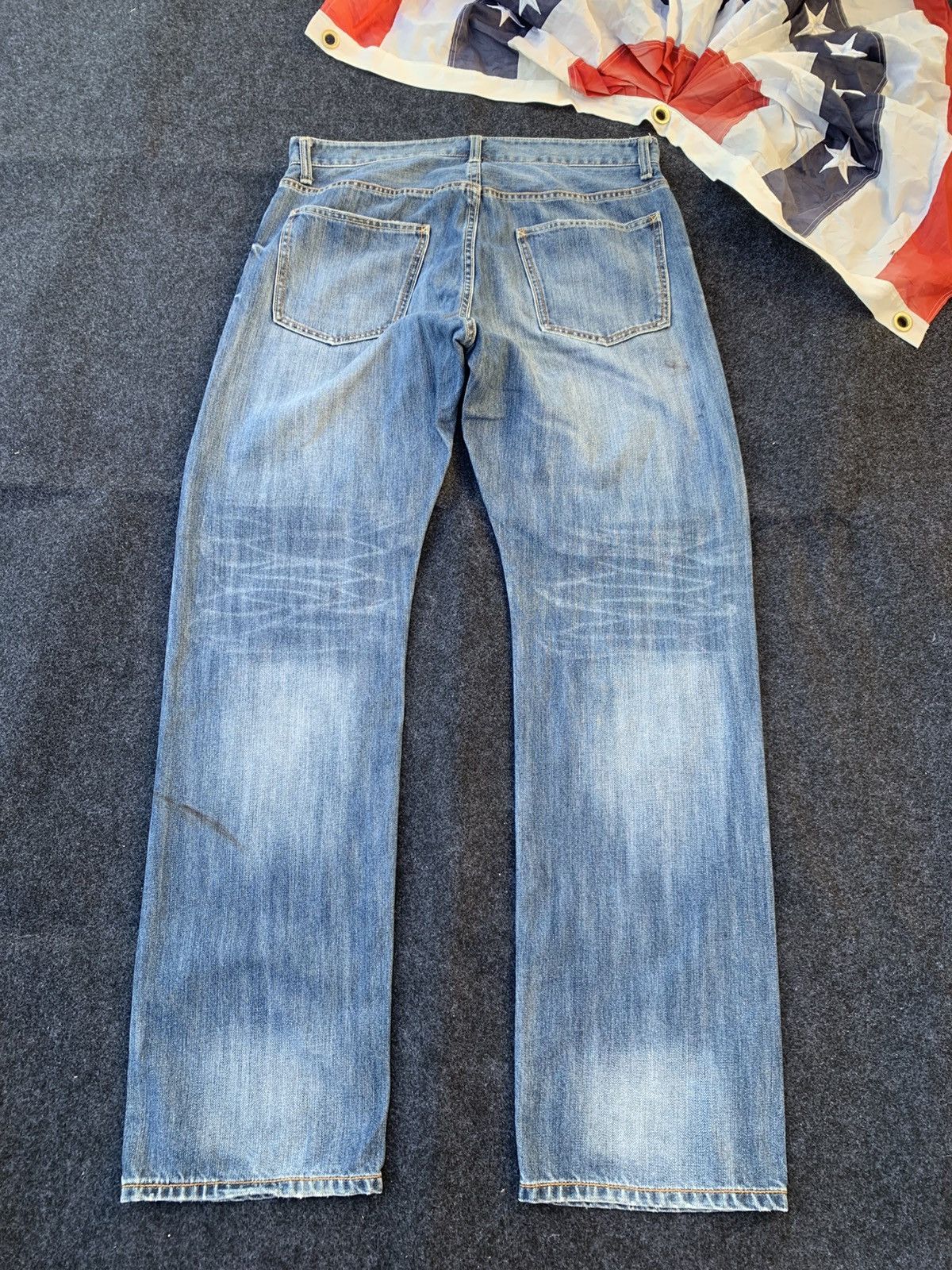 Japanese Brand Topvalu jeans the Japanese brand. (29) Size US 32 / EU 48 - 2 Thumbnail