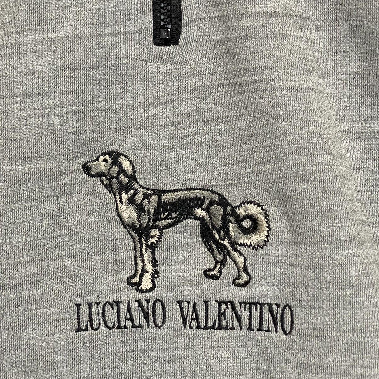Designer Vintage Luciano Valentino Halfzip Sweatshirt Size M Size US M / EU 48-50 / 2 - 5 Thumbnail