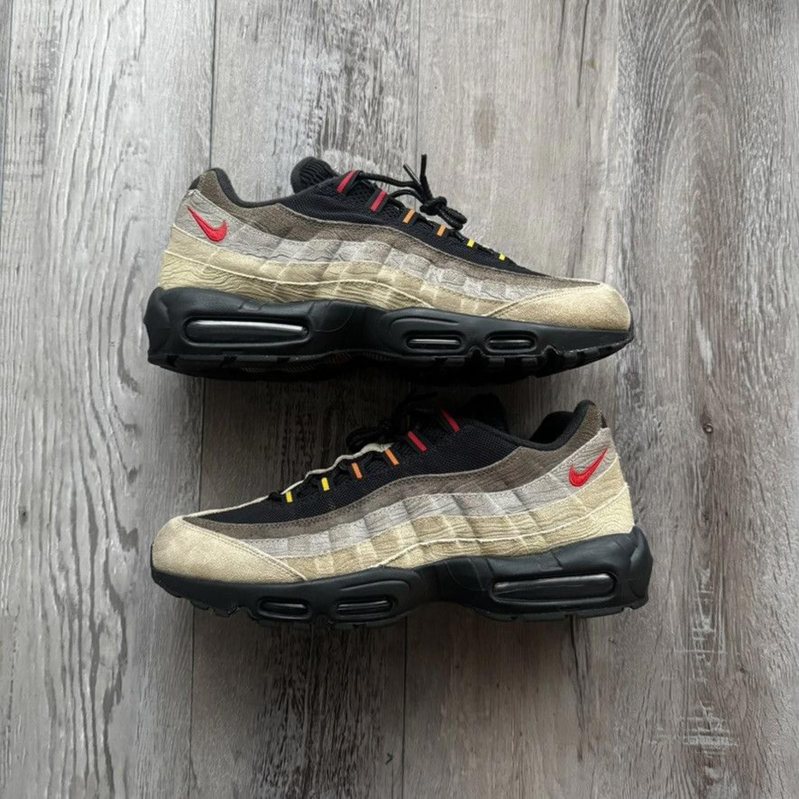 Nike NIKE • Air Max 95 "Off Noir Limestone" (13M) Size US 13 / EU 46 - 2 Thumbnail