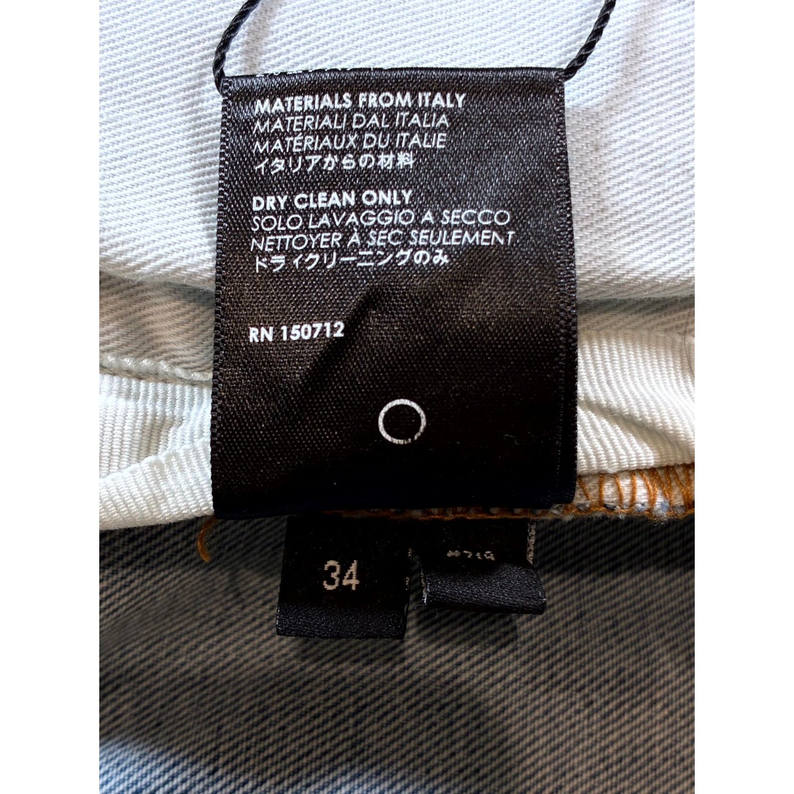 Amiri Amiri MX1 Map Patch Light Wash Jeans Size US 34 / EU 50 - 6 Thumbnail