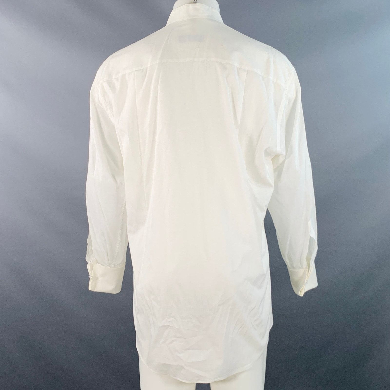 Ermenegildo Zegna ERMENEGILDO ZEGNA Wingtip French Cuff Tuxedo Long Sleeve Size 42R - 3 Thumbnail