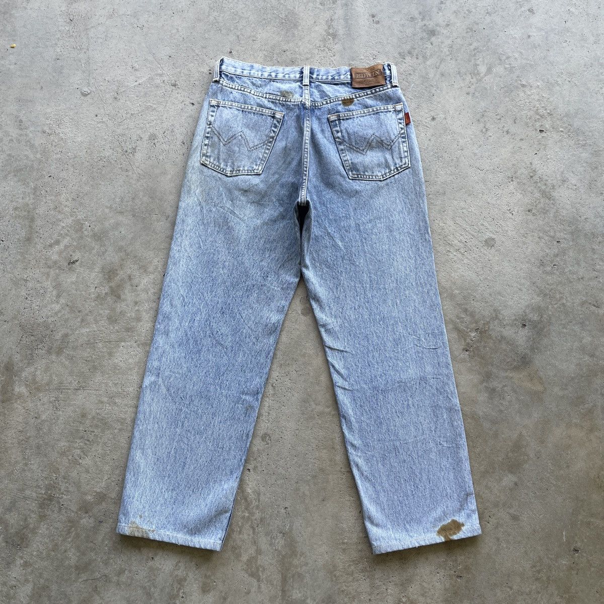 Edwin W32x28 Vintage Edwin USA Jeans Faded Denim Pants Size US 32 / EU 48 - 14 Thumbnail