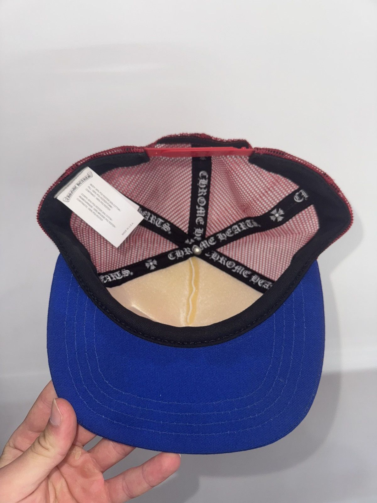 Chrome Hearts Chrome Hearts Trucker Hat Red/White/Blue Size ONE SIZE - 3 Thumbnail