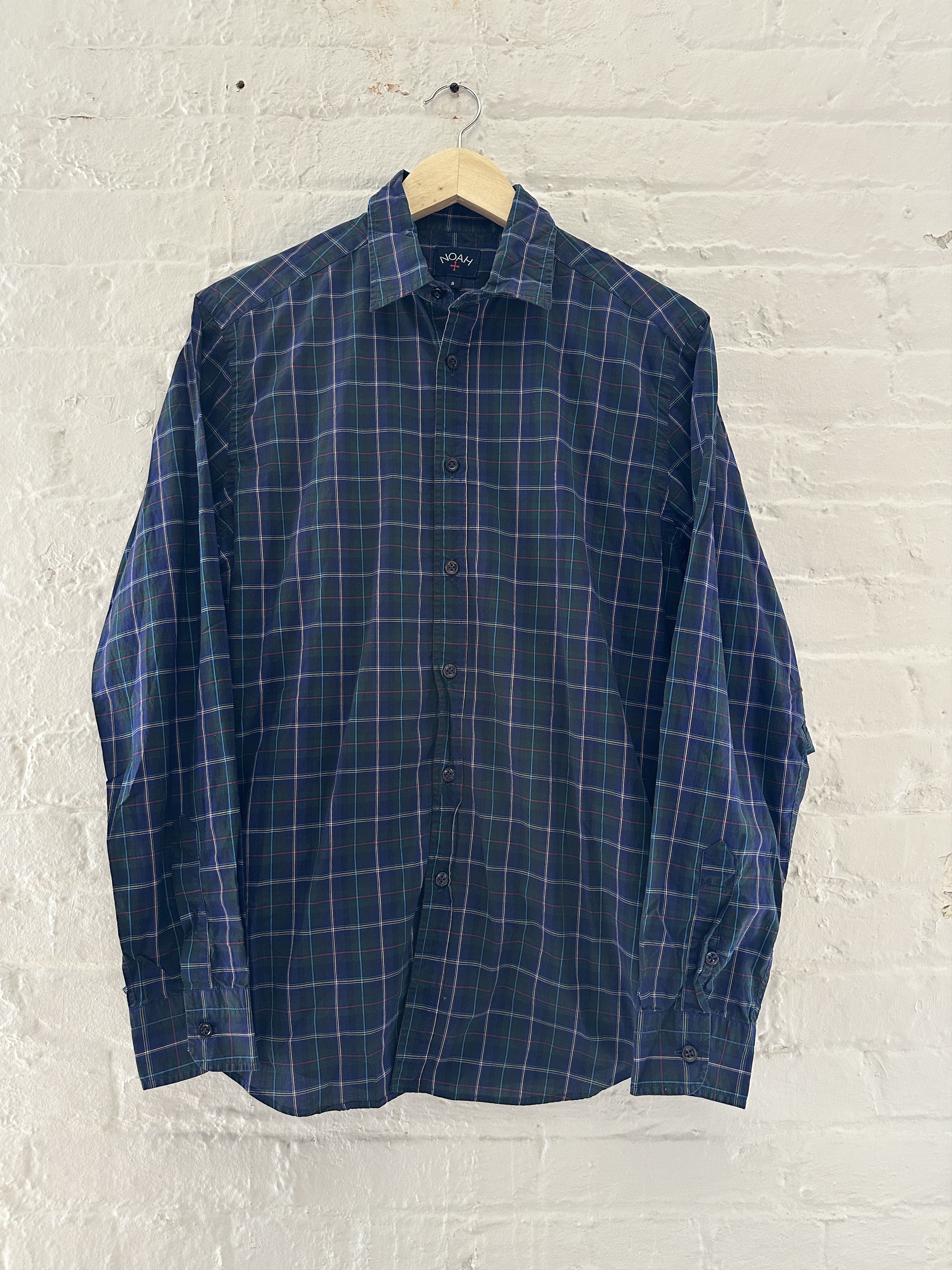 Noah Noah Lightweight Flannel Zip-Up Shirt | Grailed