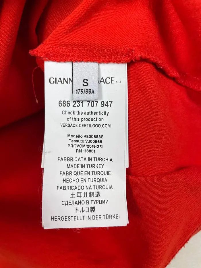 Versace Gianni Versace Collection T Shirt Big Logo Size US S / EU 44-46 / 1 - 7 Thumbnail