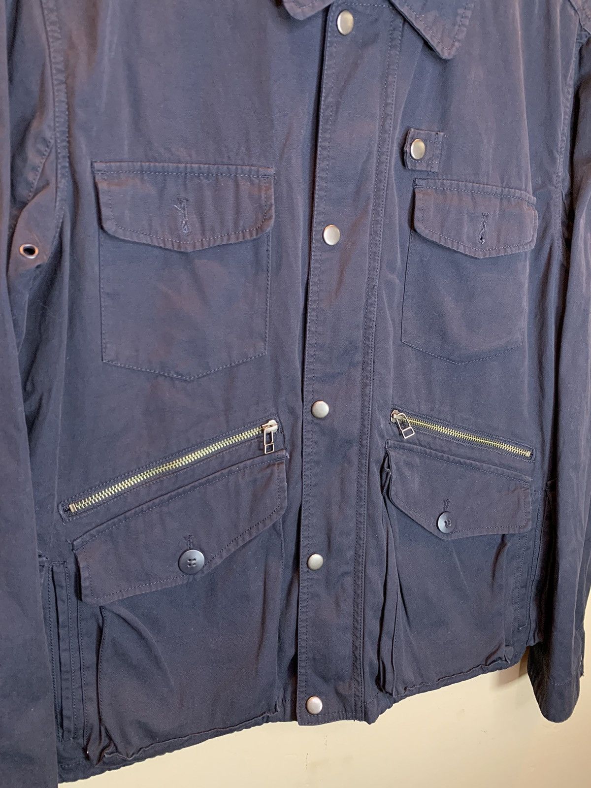 Saks Fifth Avenue RARE* Saks Fifth Avenue Cargo Multi Pocket Zip Button Jacket Size US L / EU 52-54 / 3 - 2 Thumbnail