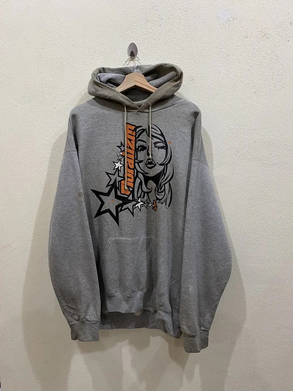 Vintage Floral Water Big Logo Pullover Hoodies Size US XL / EU 56 / 4 - 2 Thumbnail