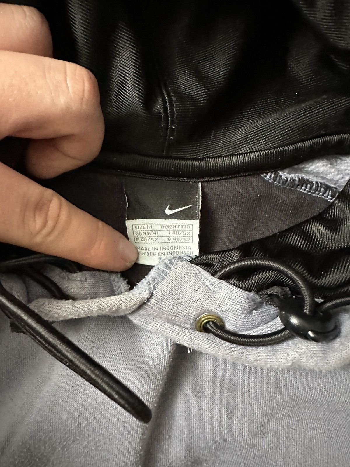 Nike × Nike ACG × Vintage Nike Hoops basketball Vintage y2k boxfit oversised hoodie Size US L / EU 52-54 / 3 - 8 Thumbnail