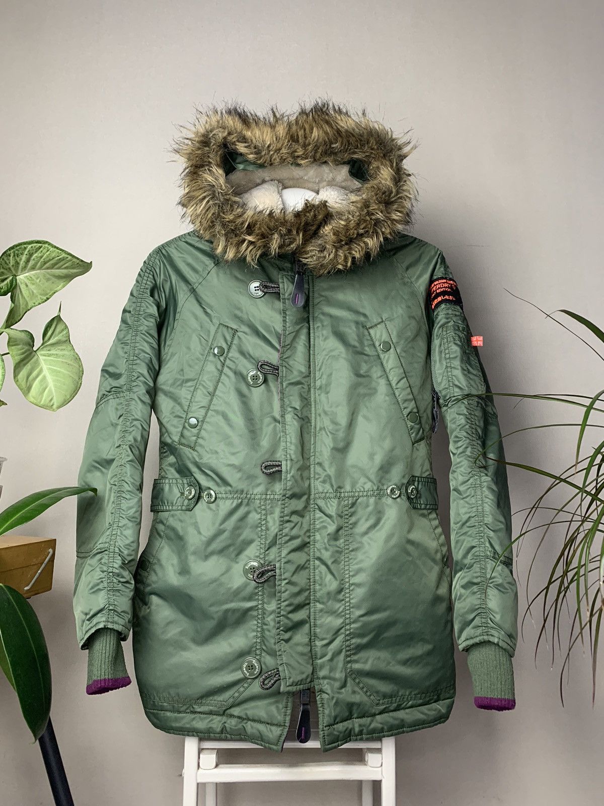 ジャケット・アウター goa n-2b n-3b fur military jacket Y2K goa