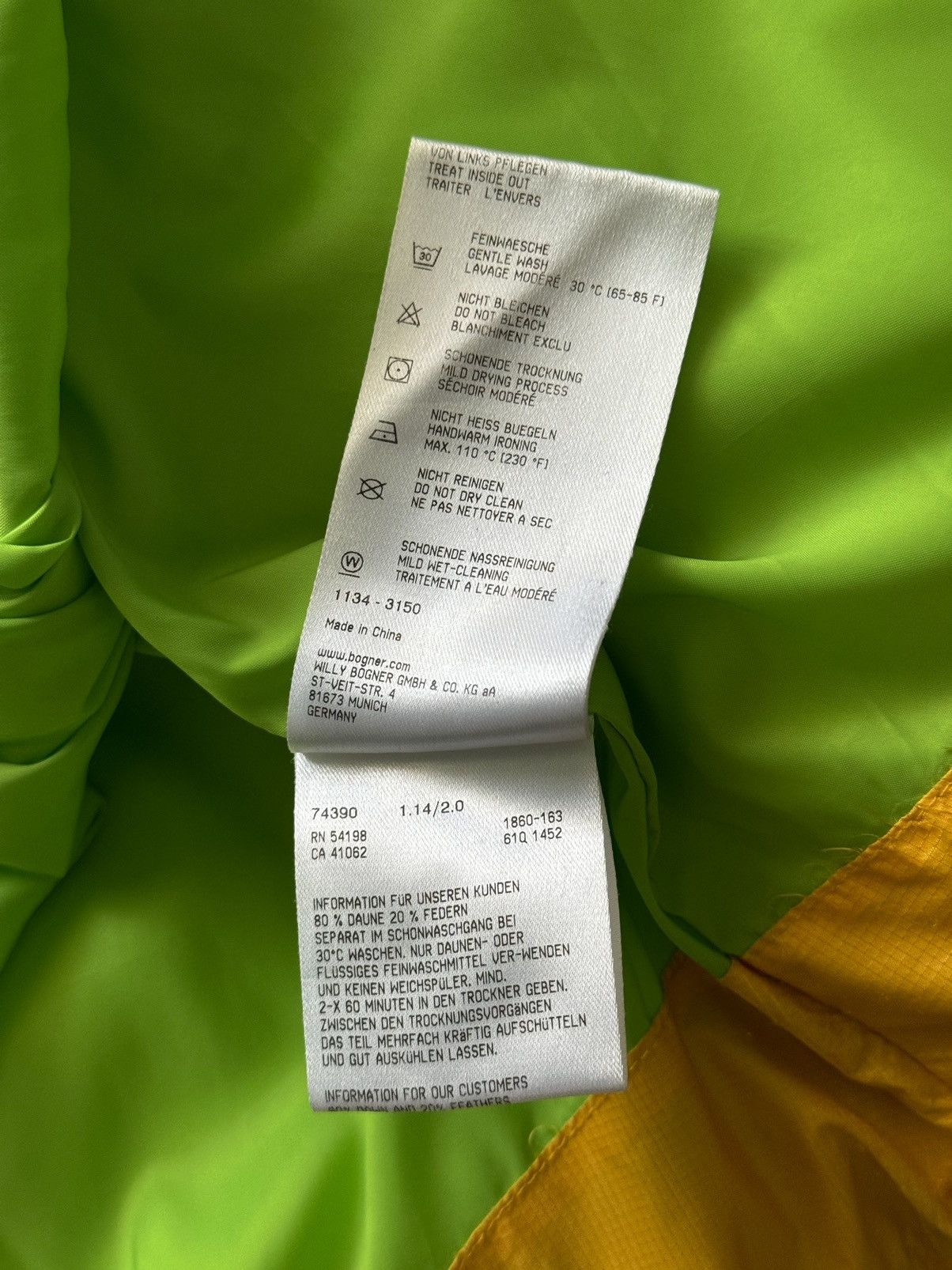 Bogner × Designer Bogner coloured down puffer jacket Size M / US 6-8 / IT 42-44 - 9 Thumbnail