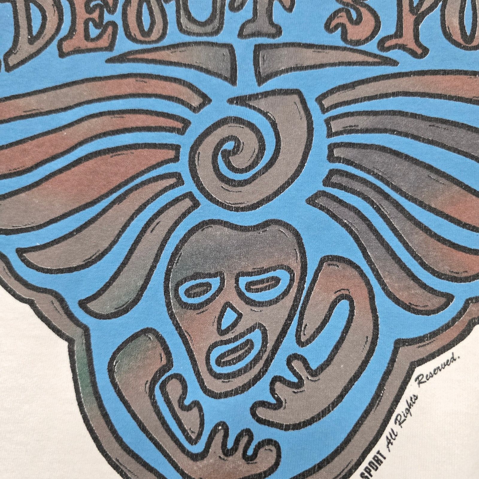 Vintage Vintage Sideout Sport Surf Skate Tribal Tropical XL Tee Size US XL / EU 56 / 4 - 4 Thumbnail