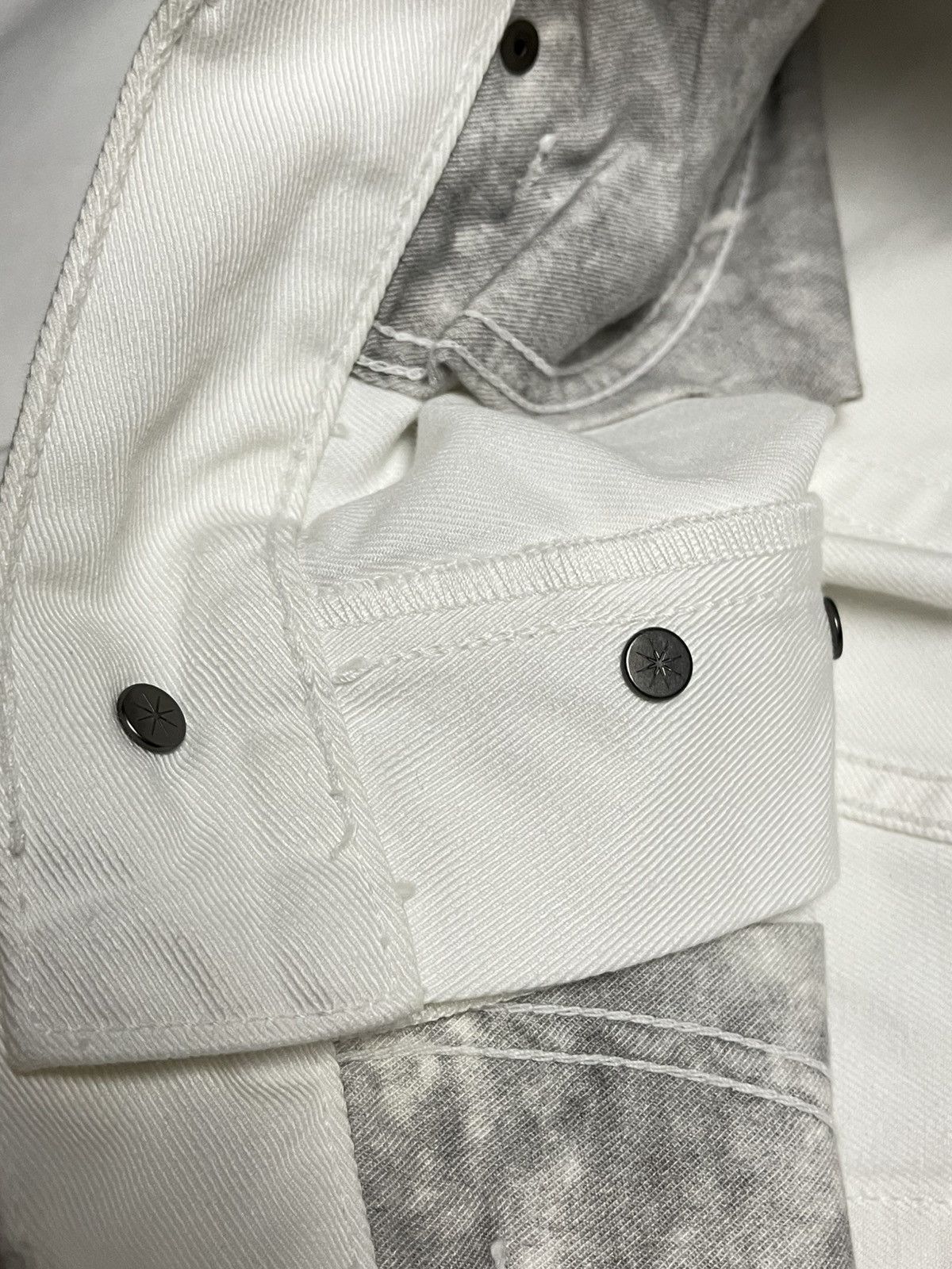 Palm Angels Palm Angels Denim Pants in White Size US 30 / EU 46 - 11 Thumbnail