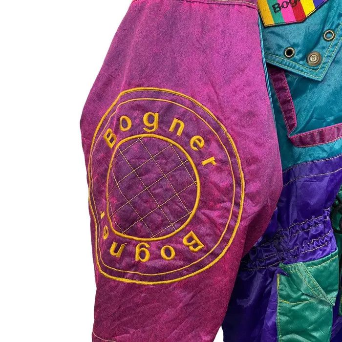 Bogner Vtg 80’ BOGNER GERMANY SKI Alpine Winter Bomber Jacket Size XL / US 12-14 / IT 48-50 - 5 Thumbnail