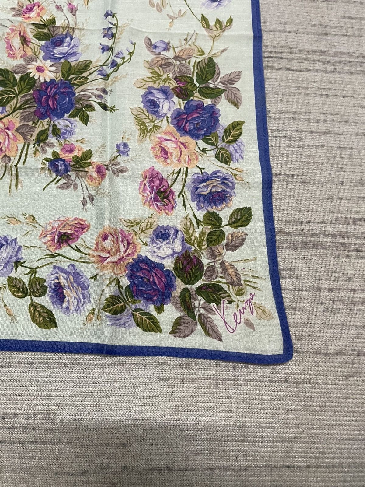 Kenzo Vintage Kenzo handkerchief bandana pocket square Size ONE SIZE - 3 Thumbnail