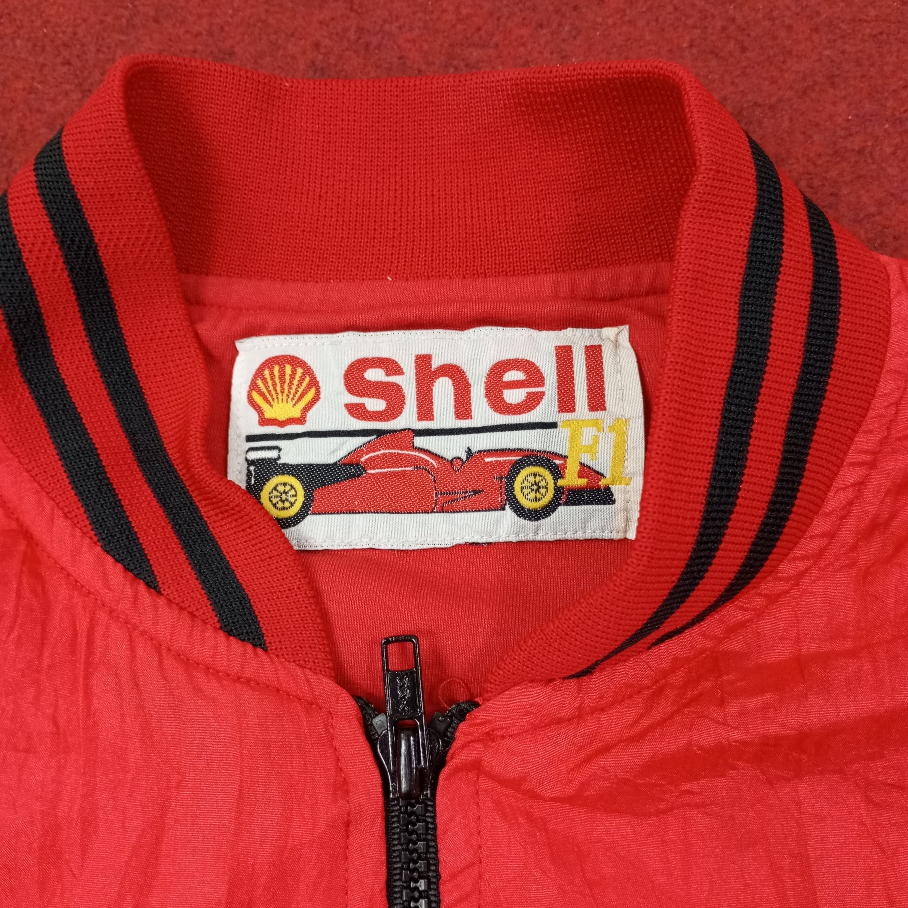 Vintage Shell Helix F1 Formula One Motorsports Jacket c242n6 Size US L / EU 52-54 / 3 - 4 Thumbnail