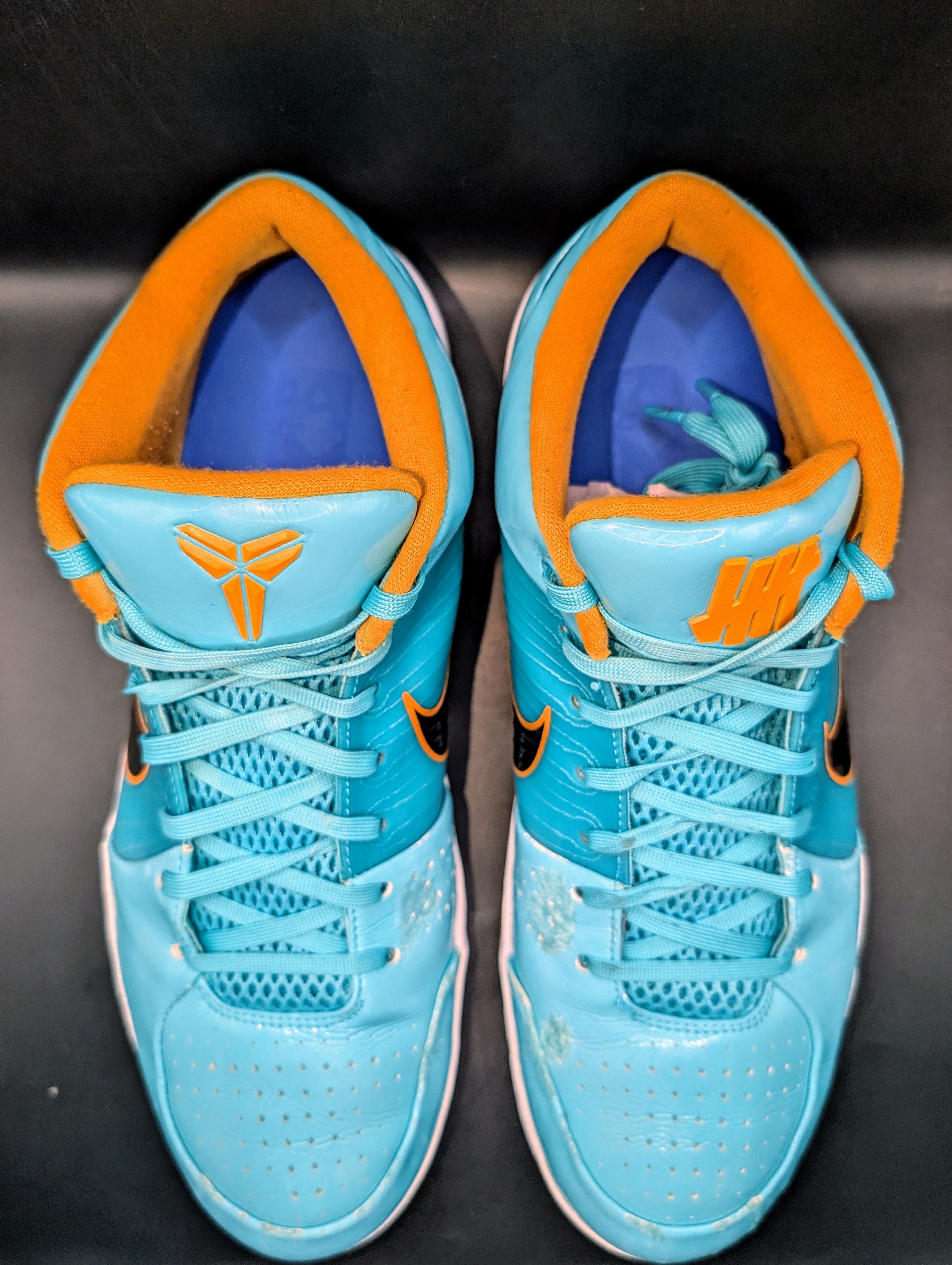 Nike Nike Undefeated x Kobe 4 Protro Hyper Jade San Antonio Spurs Size US 13 / EU 46 - 5 Thumbnail