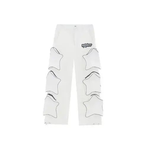 Other Reflective pants with stars and pockets hip-hop Harajuku Size US 30 / EU 46 - 3 Thumbnail