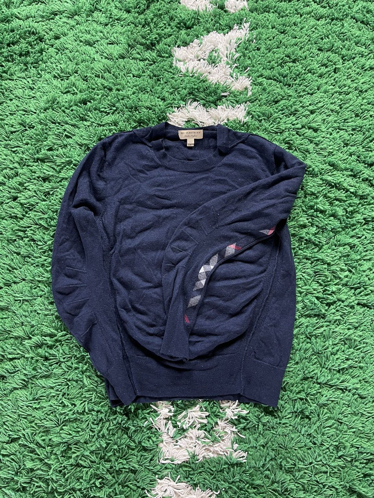 Burberry Burberry Sweater Pullover Size US M / EU 48-50 / 2 - 2 Thumbnail
