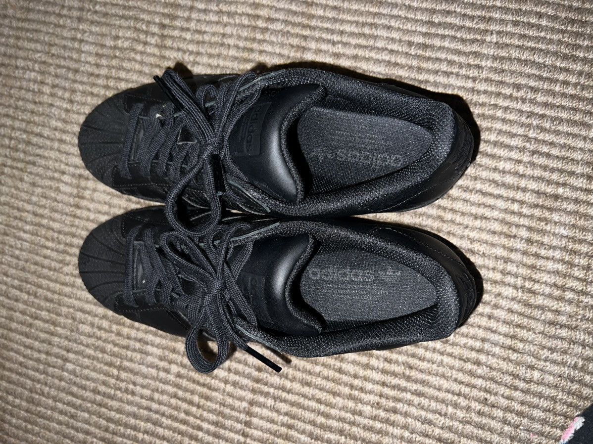 Adidas Adidas Superstar Triple Black Size US 8.5 / EU 41-42 - 8 Thumbnail