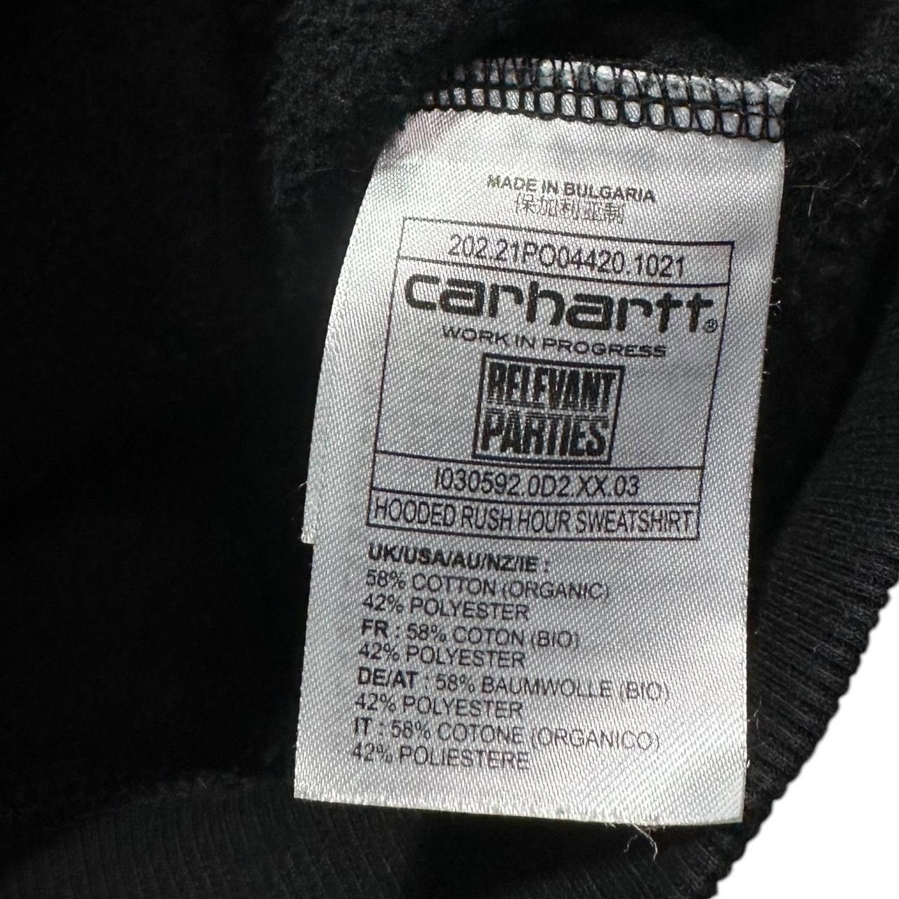 Carhartt × Carhartt Wip Carhartt Relevant Parties Rush Hour Hoodie Size US L / EU 52-54 / 3 - 5 Thumbnail