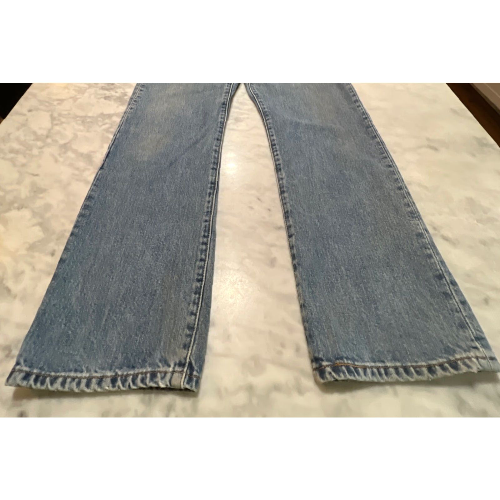 Levi's VINTAGE Levi’s 501 Jeans Button Fly Men’s 33x30 Blue Faded Straight Size US 33 - 4 Thumbnail