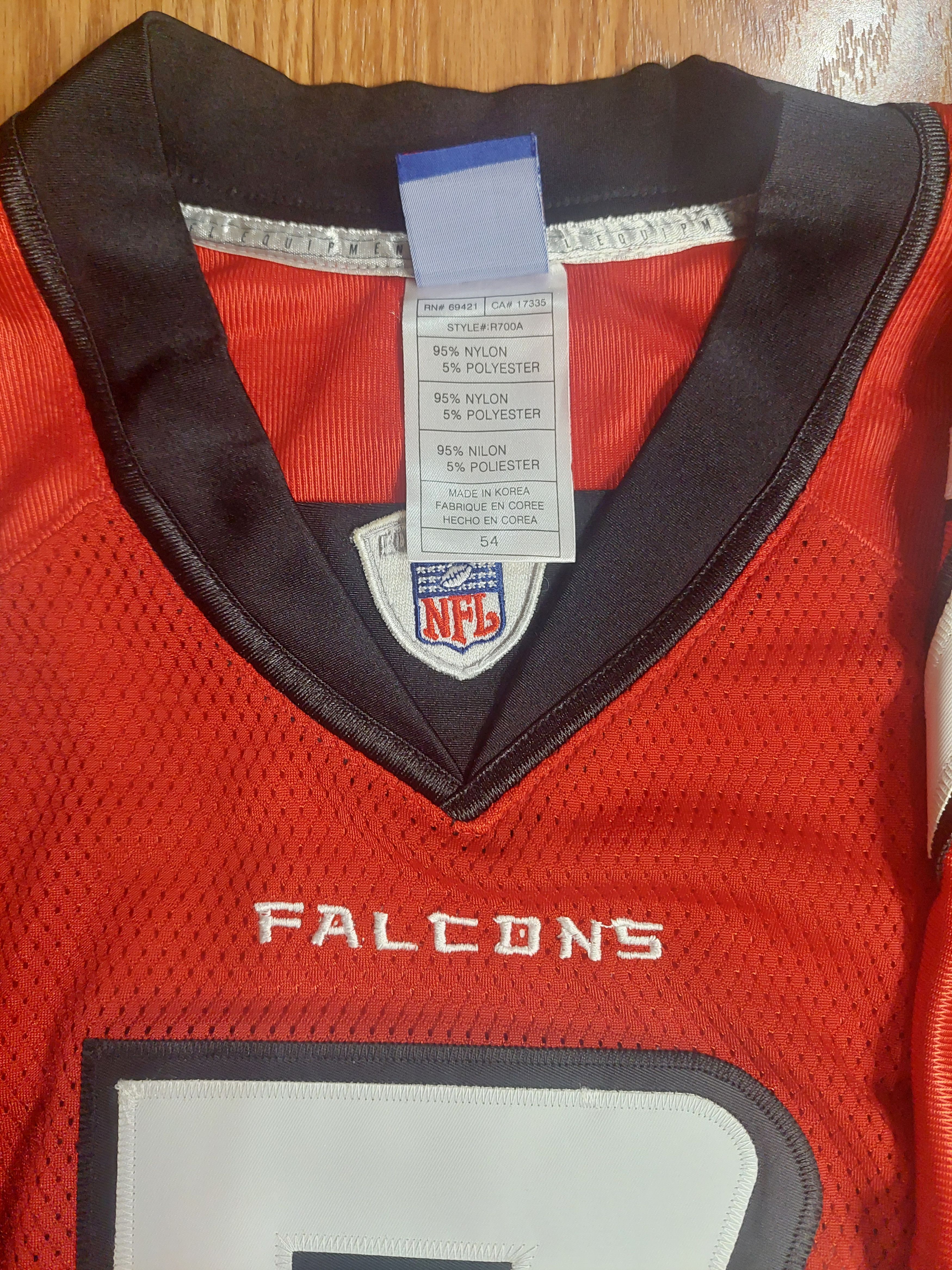 Reebok Authentic Atlanta Falcons Michael Vick Reebok NFL Jersey Size US XXL / EU 58 / 5 - 5 Thumbnail