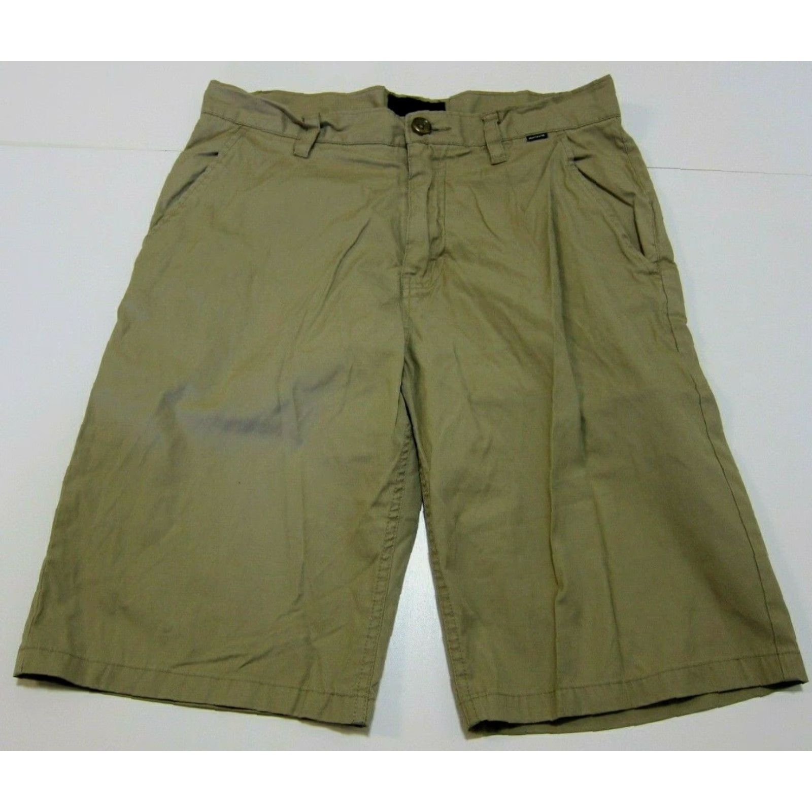 Hurley Hurley Cotton Stretch Brown Casual Chino Bermuda Shorts Men Size 30 Small Size US 30 / EU 46 - 5 Thumbnail
