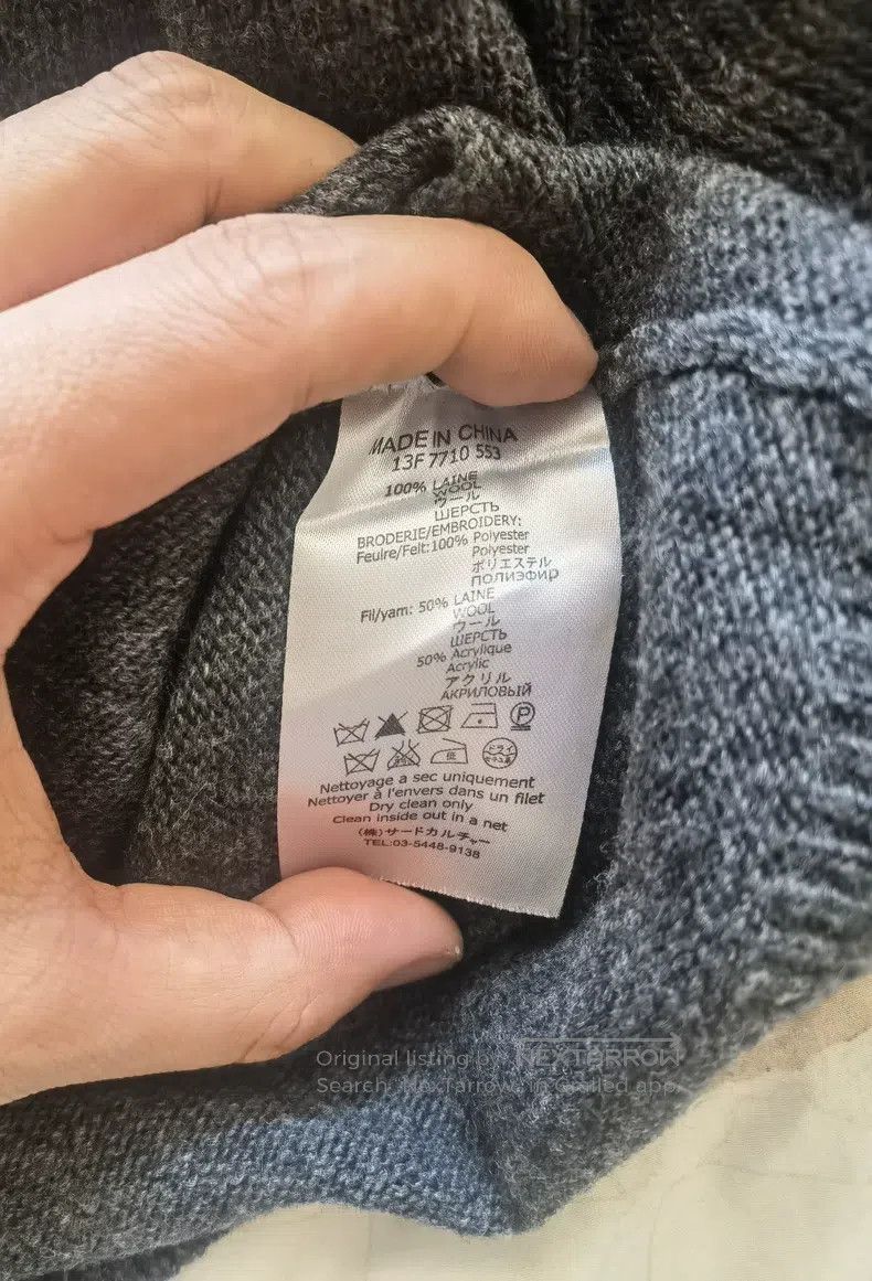 Givenchy Givenchy Collar Five-Star Cashmere Sweater (Size L) Size US L / EU 52-54 / 3 - 4 Thumbnail