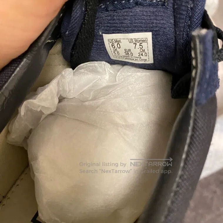 Wtaps Wtaps Collaboration deep blue low-top shoes Size US 5.5 / EU 38 - 6 Thumbnail