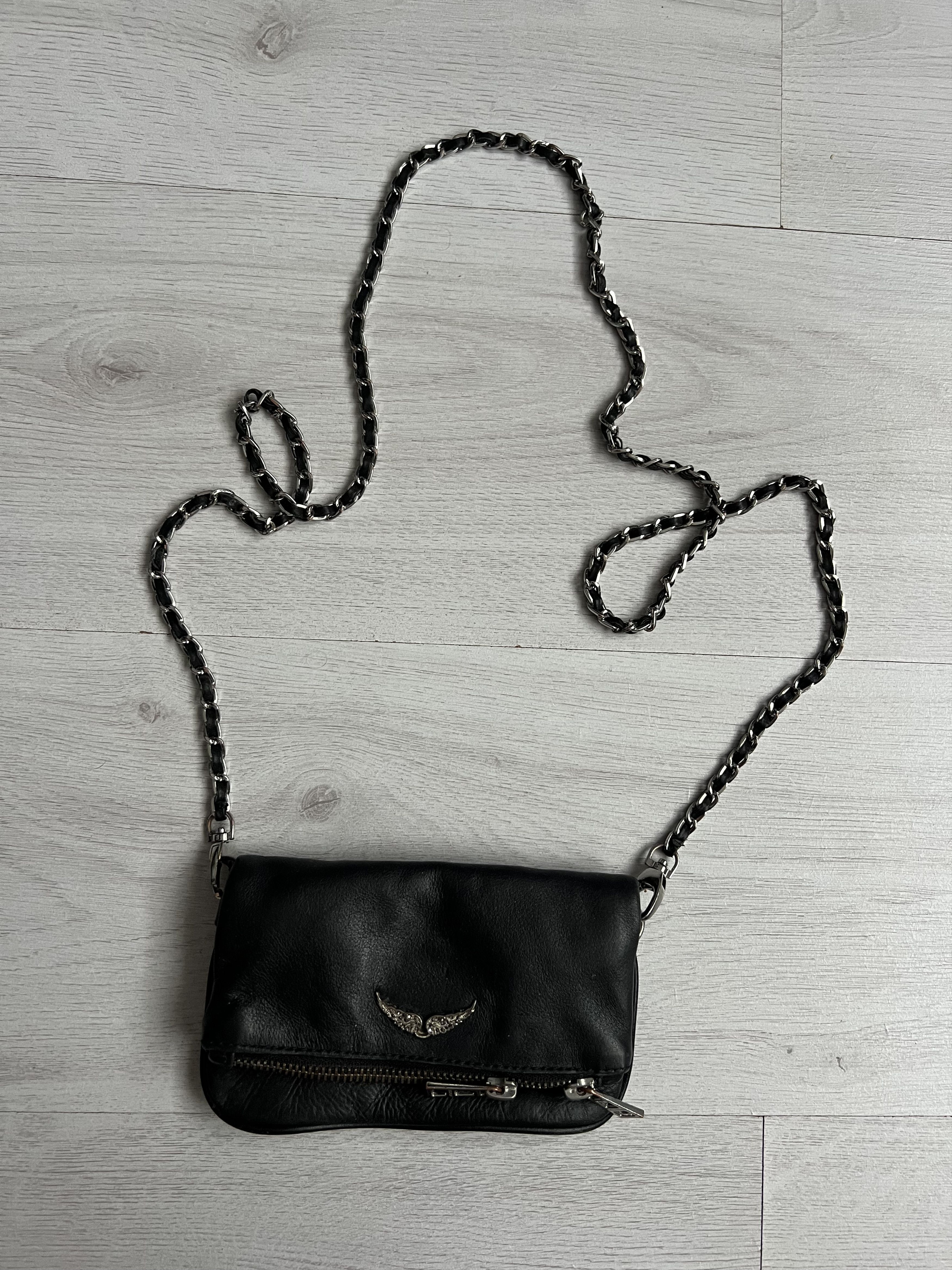 Zadig & Voltaire Zadig&Voltaire Nano studded mini bag Rock Leather clutch bag Size ONE SIZE - 1 Thumbnail