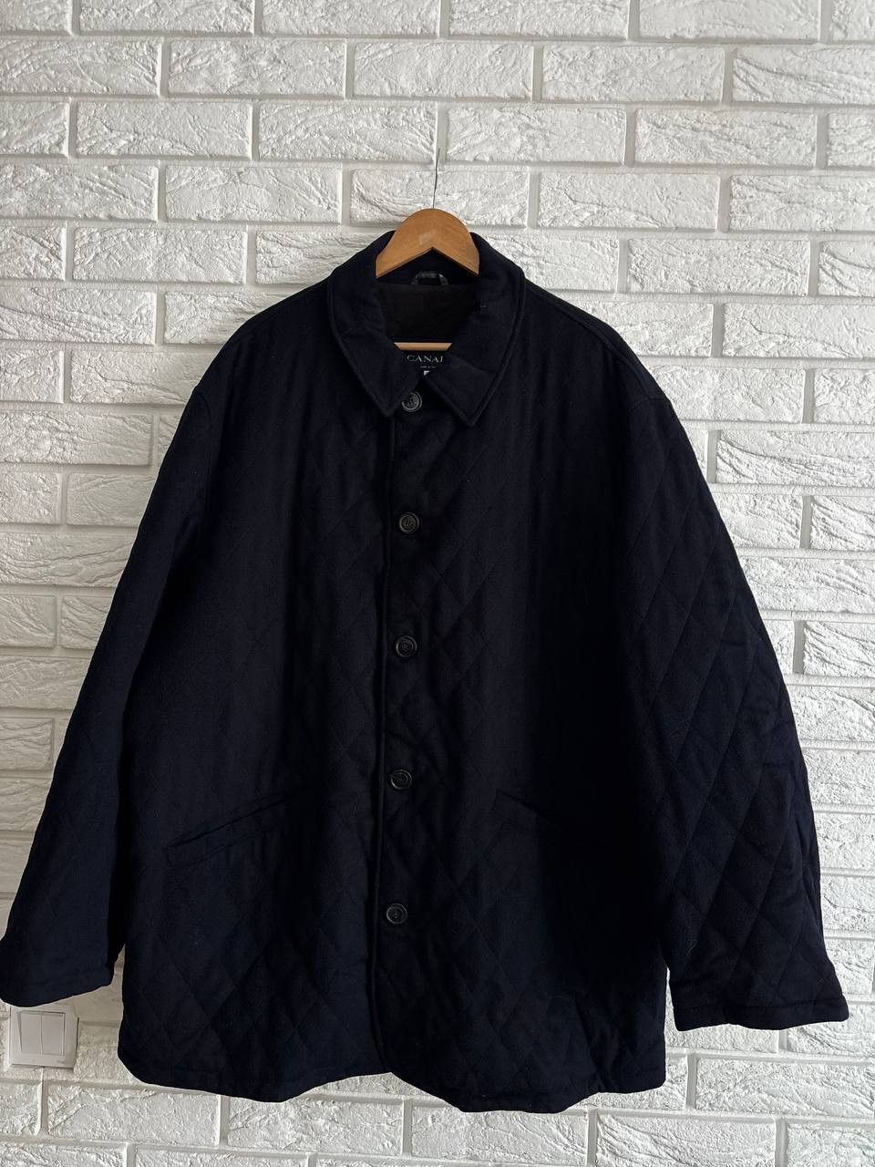 Canali Canali Wool Mens Coat Dark Blue Made In Italy size 56 Size US XL / EU 56 / 4 - 2 Thumbnail