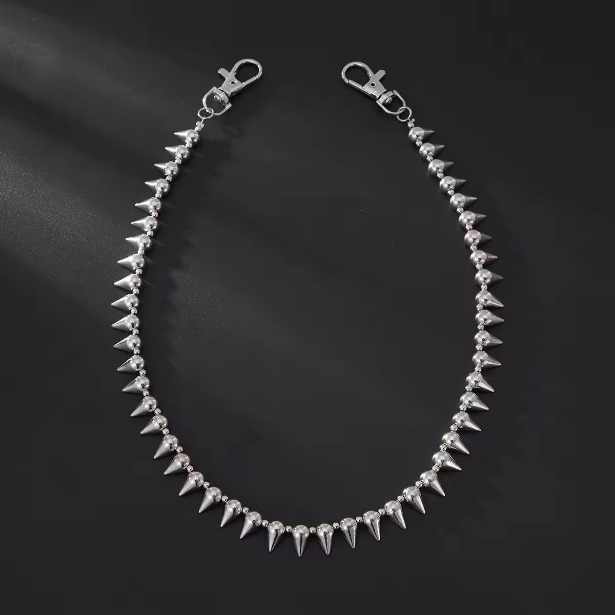 Jewelry Hip Hop Rivert Chain Size ONE SIZE - 2 Thumbnail
