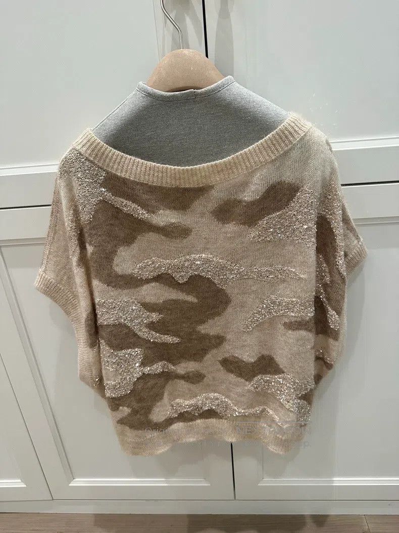 Brunello Cucinelli Brunello Cucinelli Sequined Vest Size S / US 4 / IT 40 - 4 Thumbnail