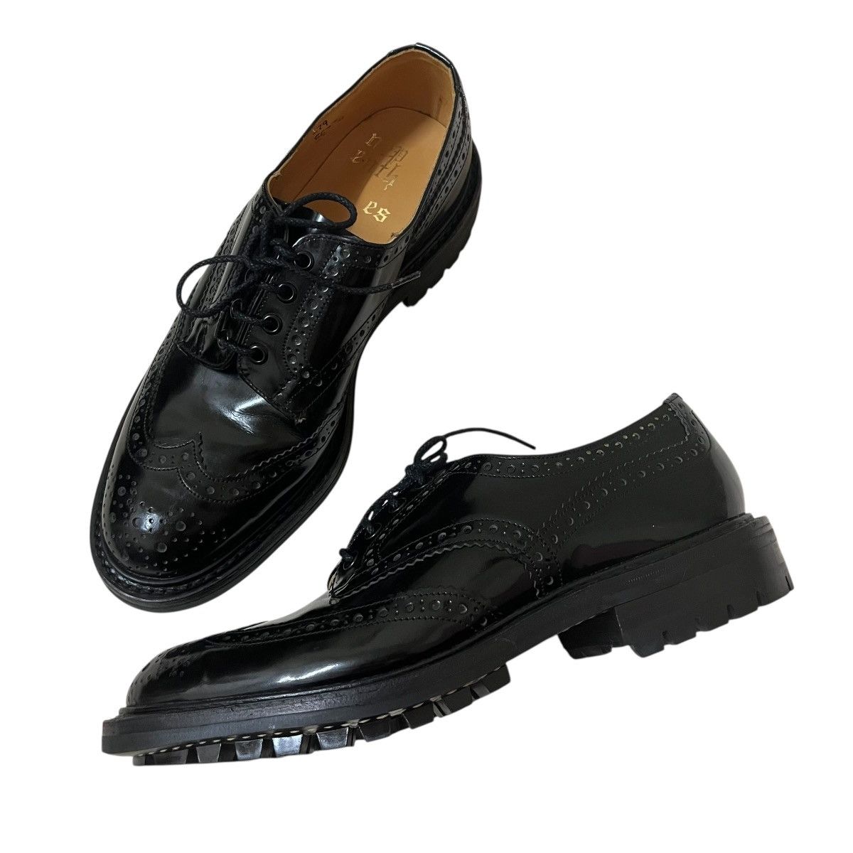 Nepenthes Authentic Nepenthes Needles England Wingtip Style Shoes Size US 8.5 / EU 41-42 - 1 Thumbnail