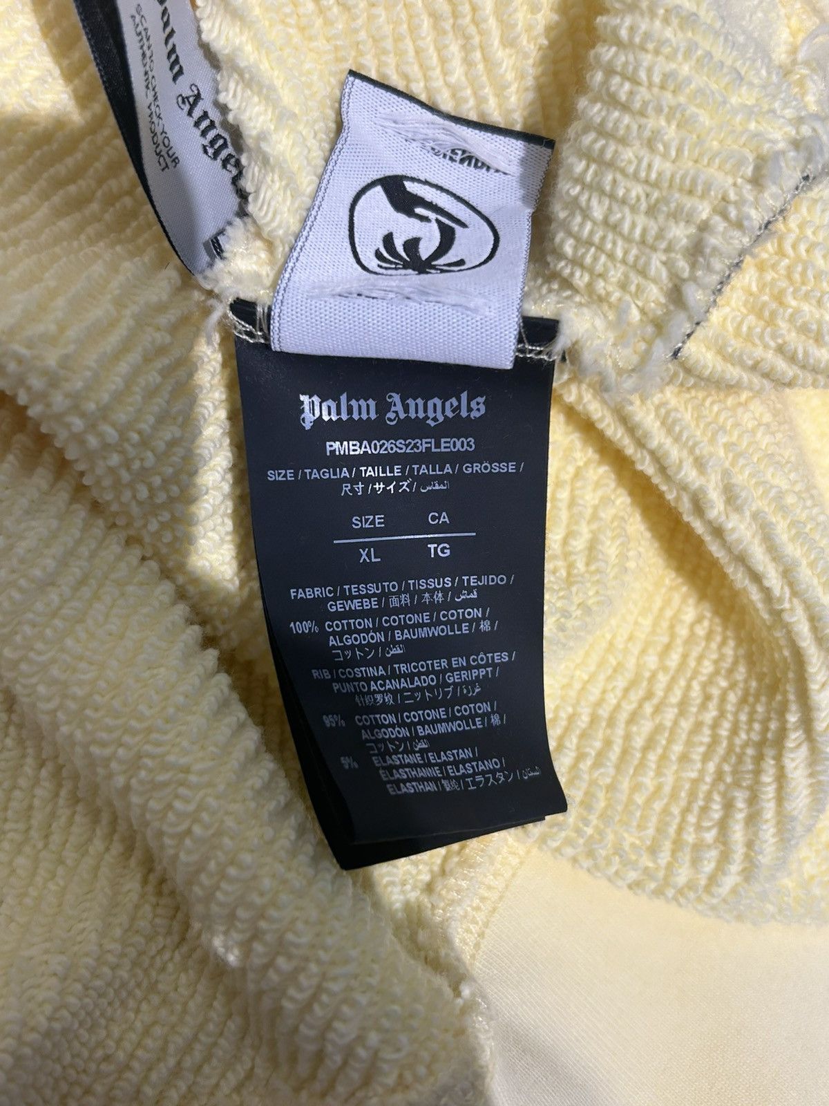 Palm Angels Palm Angels Getty Speedboat Crewneck Size US XL / EU 56 / 4 - 7 Thumbnail