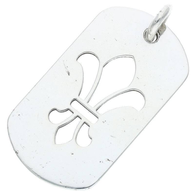 Chrome Hearts Large Dog Tag Necklace Top