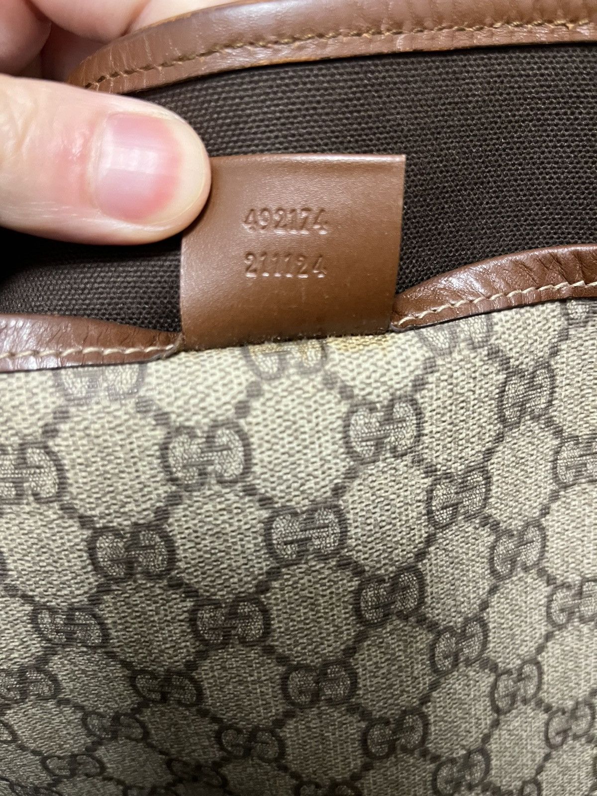 Gucci GUCCI 2000s MONOGRAM TOTE BAG Size ONE SIZE - 7 Thumbnail