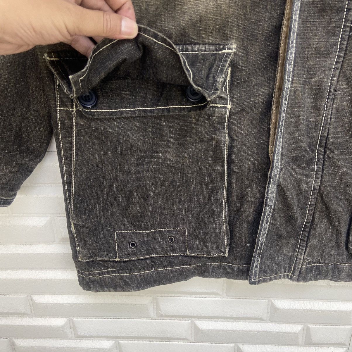 Japanese Brand Japanese Brand Allix Design Wear Denim Faux Fur Heavy Parka Size US M / EU 48-50 / 2 - 7 Thumbnail
