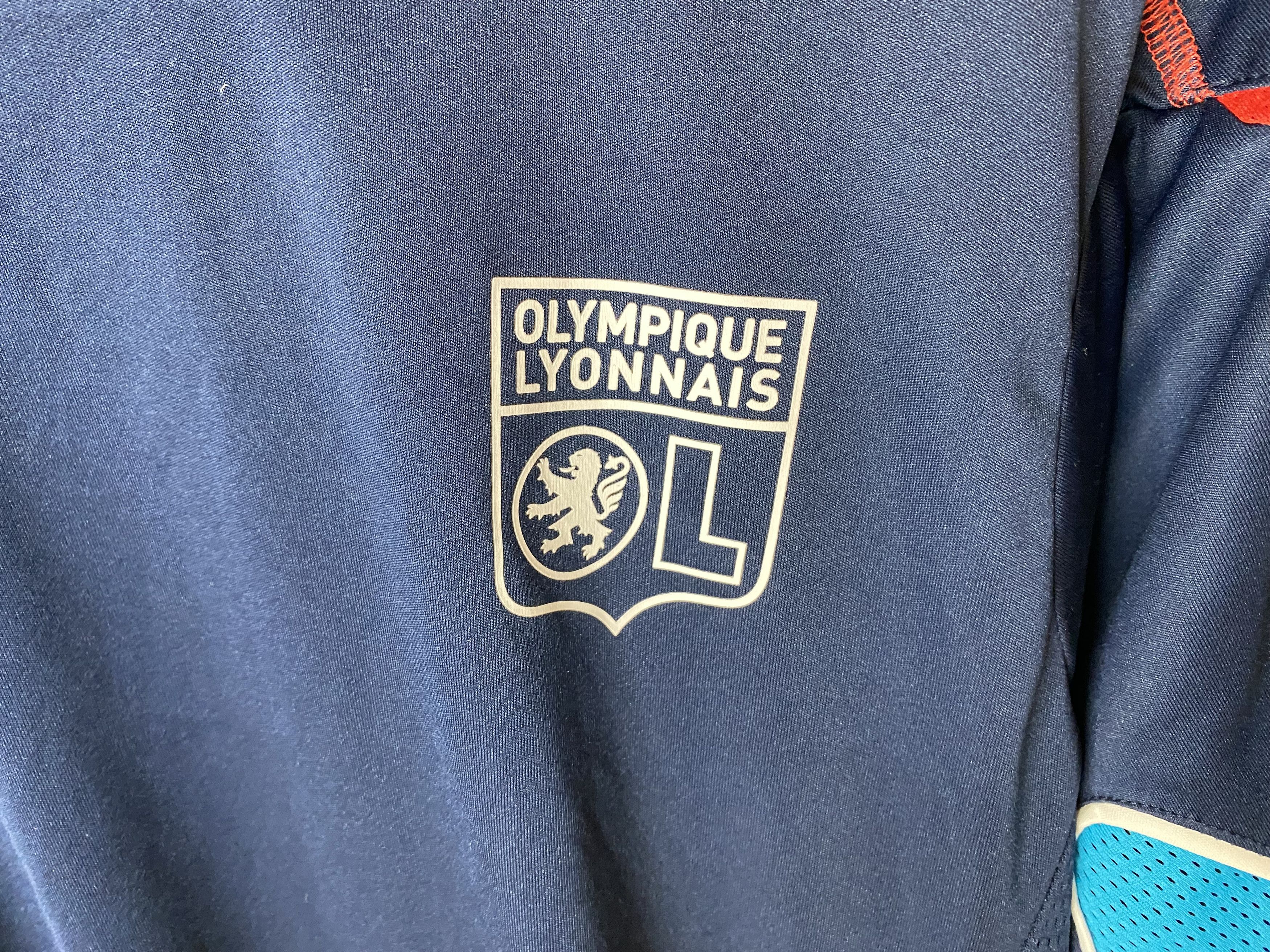 Adidas OLYMPIQUE LYONNAIS 2010 TRAINING FOOTBALL SHIRT SOCCER Size US M / EU 48-50 / 2 - 3 Thumbnail