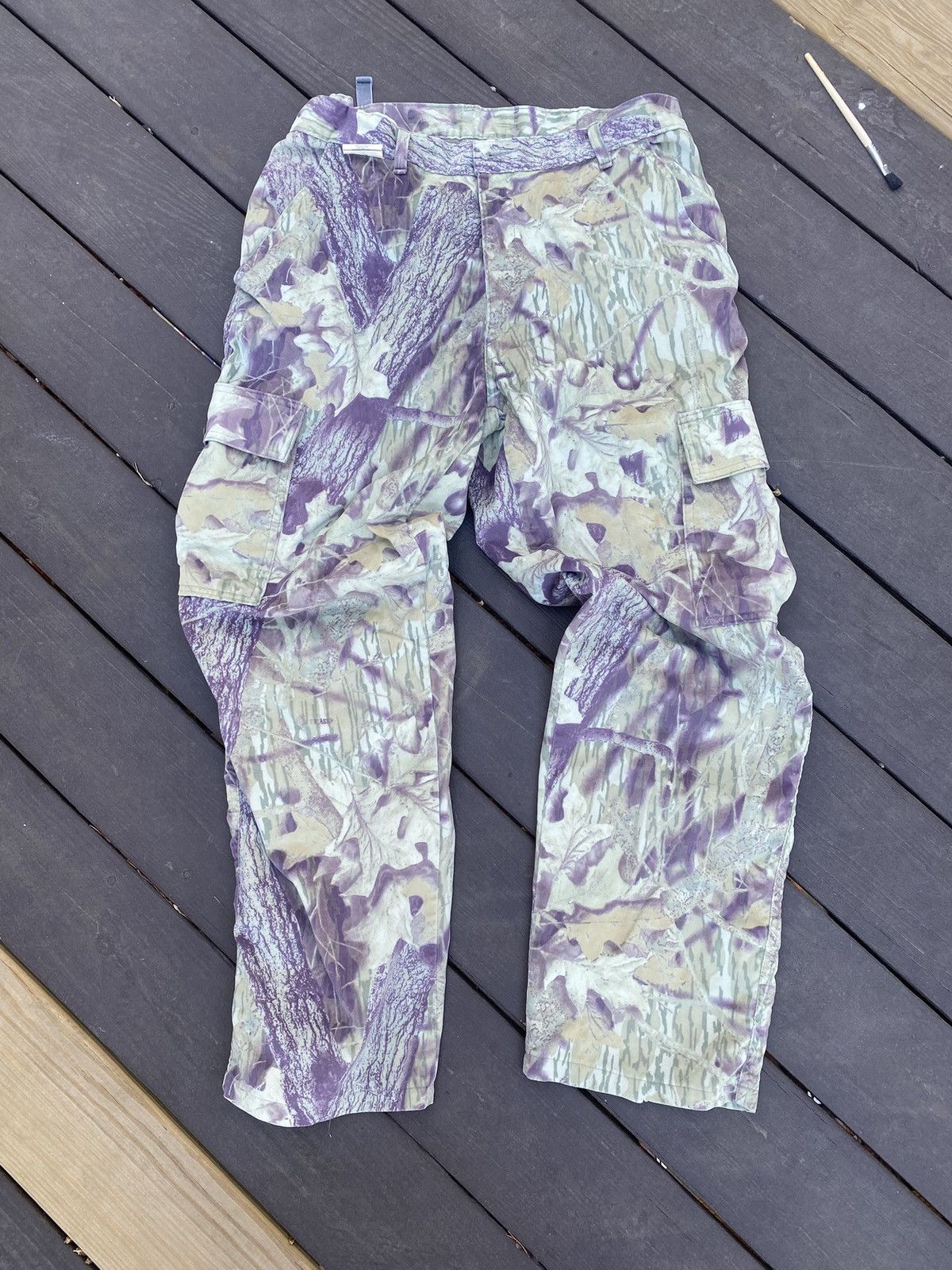 Vintage Sick vintage camo pants Size US 32 / EU 48 - 2 Thumbnail