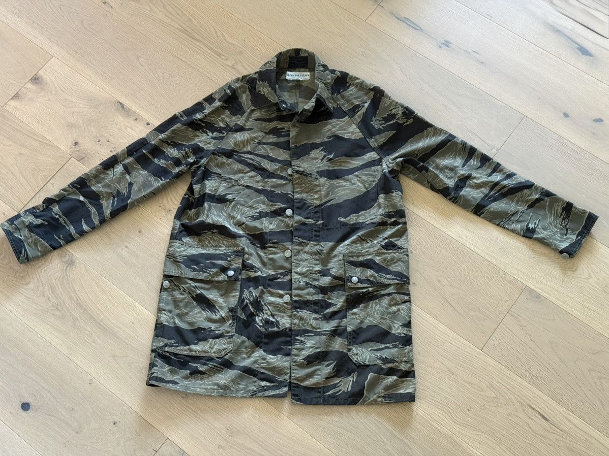 Tiger stripe camouflage coat