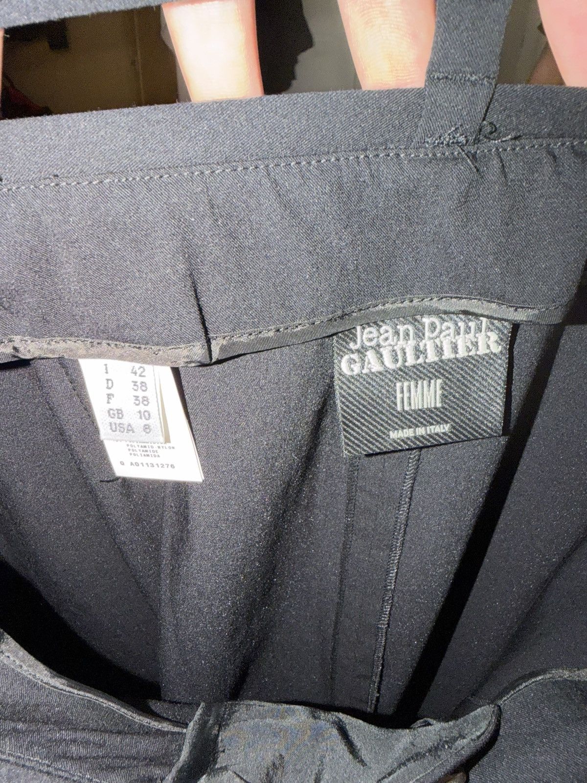 Jean Paul Gaultier Vintage Jean Paul Gaultier Cage Pencil Skirt Size 28" / US 6 / IT 42 - 6 Thumbnail