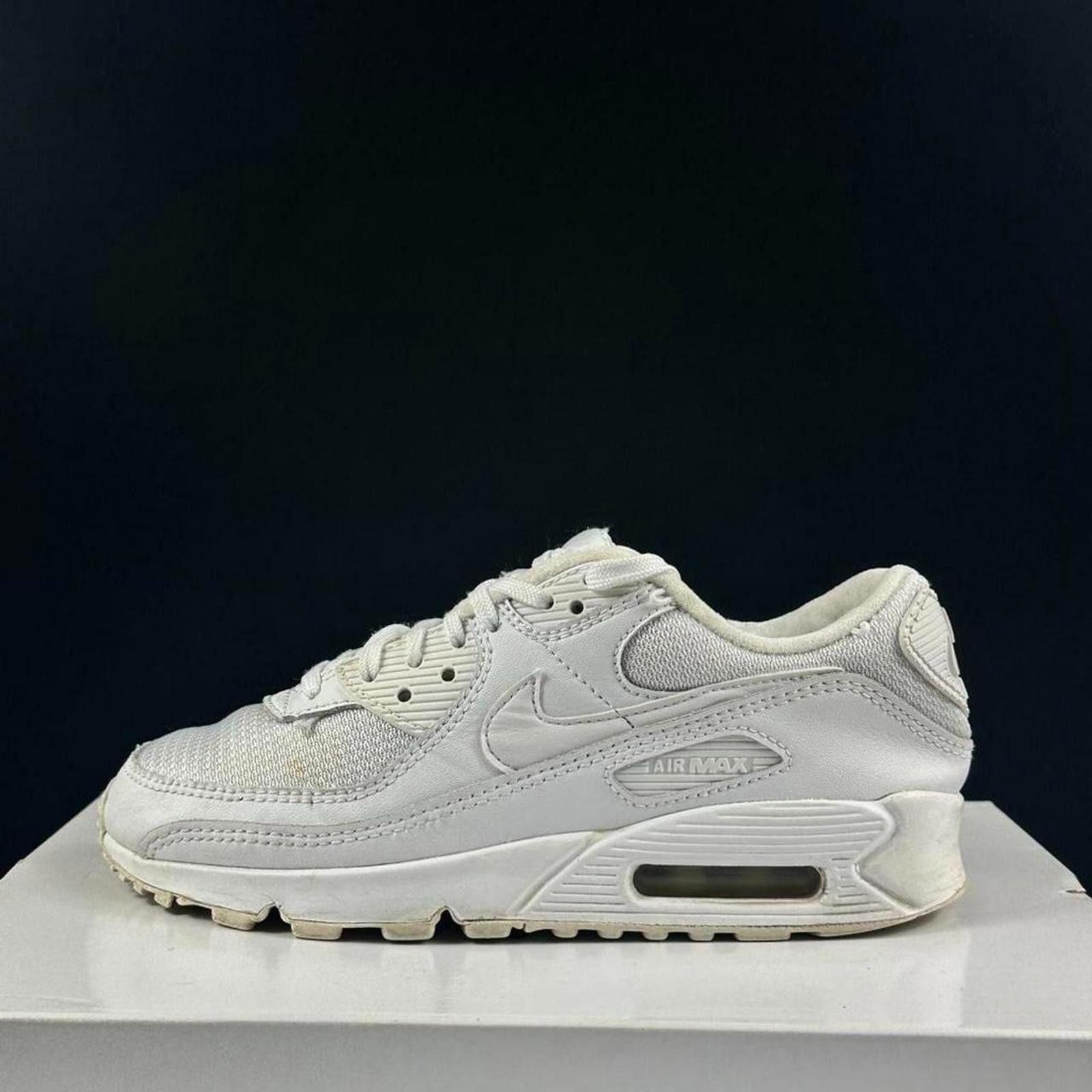 Nike NIKE Air Max 90 "Triple White" — US 6.5 Size US 6 / IT 36 - 1 Thumbnail