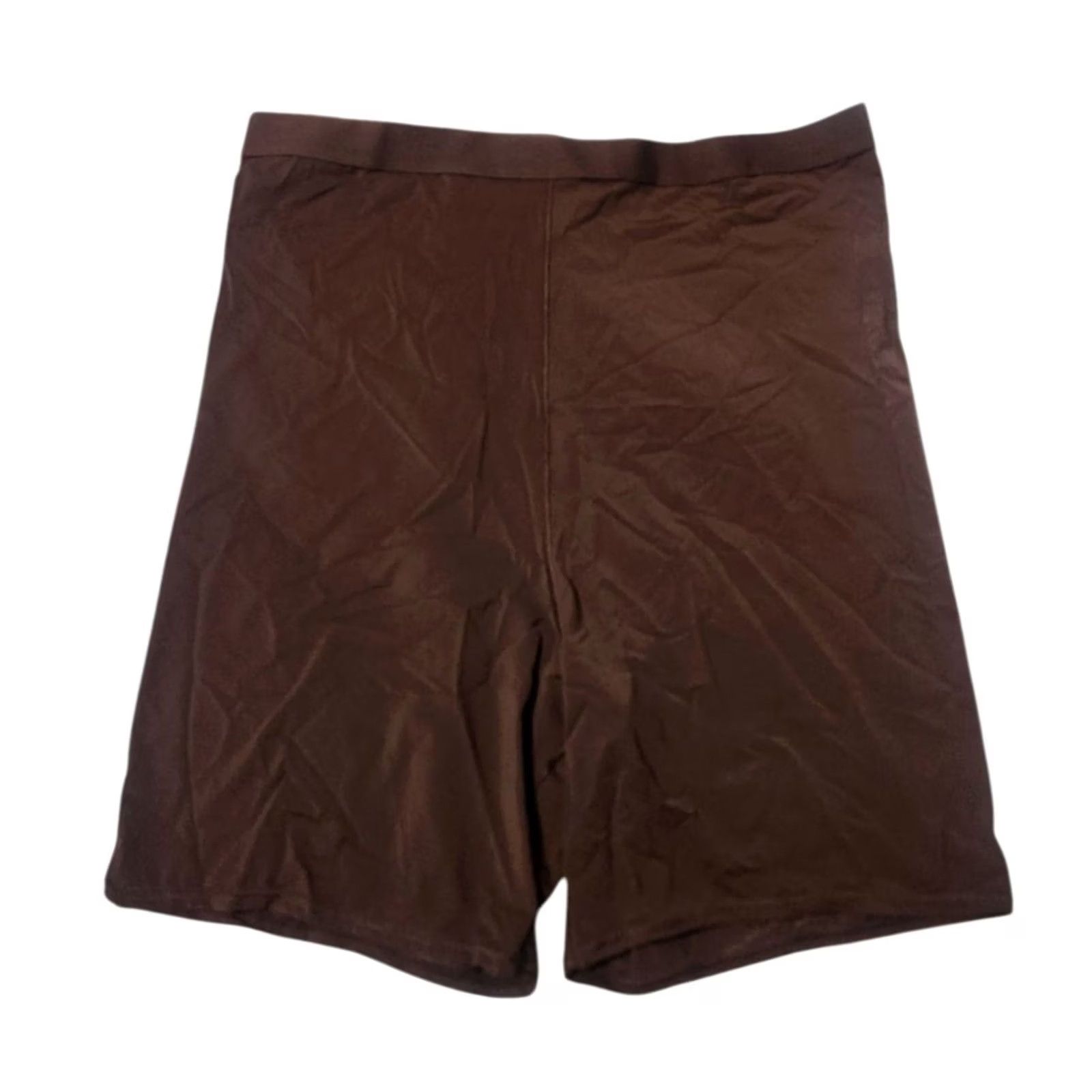 Vintage Aerie Womens L Boyshort Pantie Brown Smoothez High Waisted Nylon Spandex Panties Size 36" / US 14 / IT 50 - 2 Thumbnail