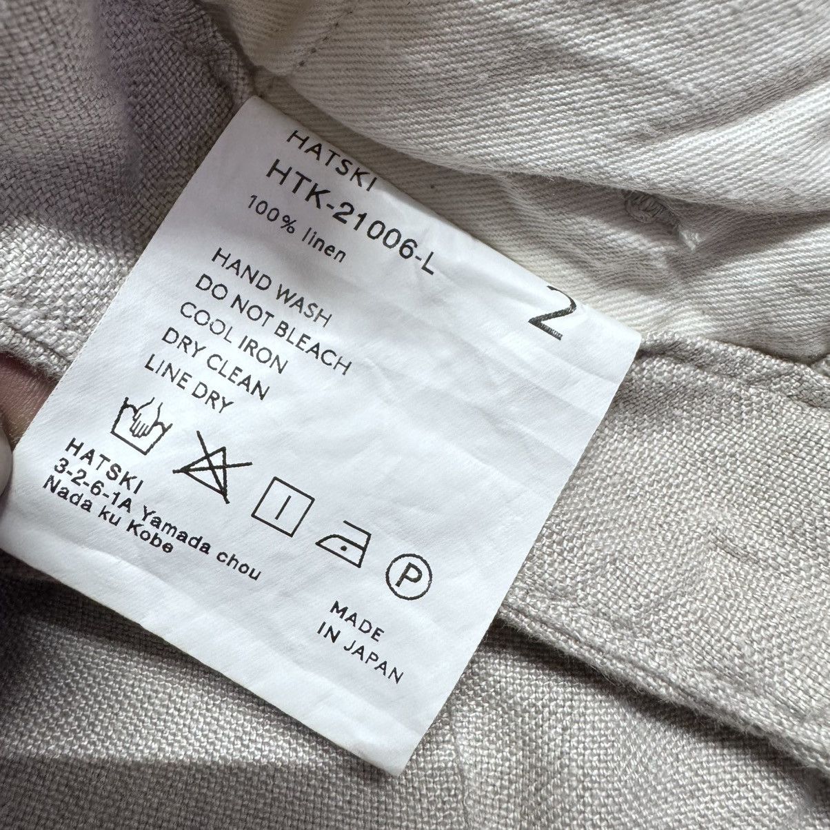 HATSKI Hatski Linen Twill Pants Size US 34 / EU 50 - 15 Thumbnail