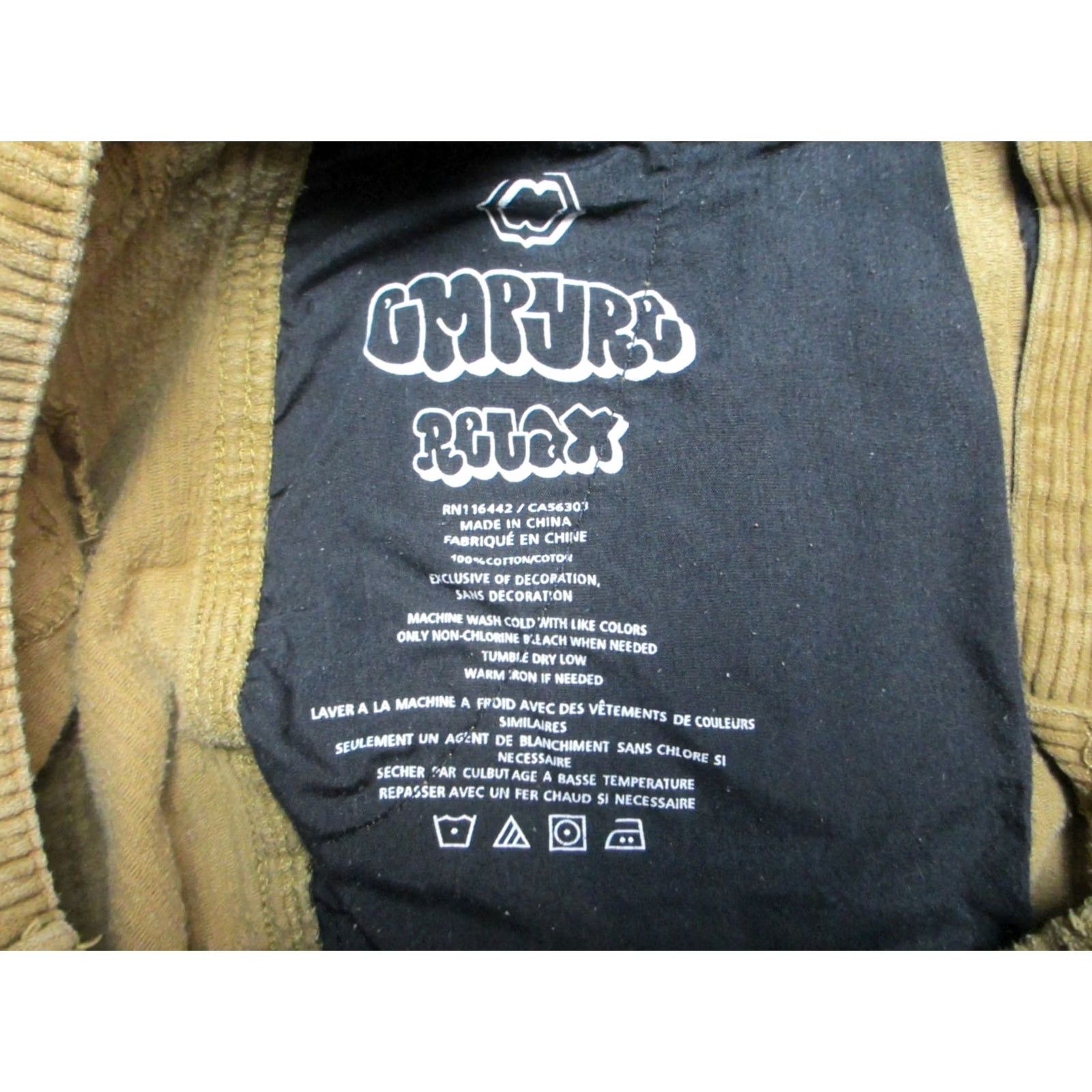 Empyre VINTAGE Empyre Pants Mens 30 Brown Corduroy Baggy Cargo Pockets Adjustable Y2K Skater Size US 30 / EU 46 - 6 Thumbnail