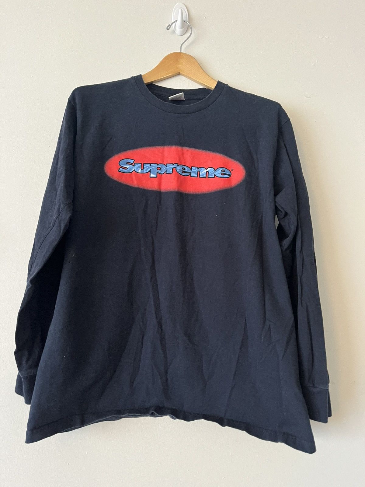 Supreme Supreme Ripple Long Sleeve tee Size US M / EU 48-50 / 2 - 1 Thumbnail