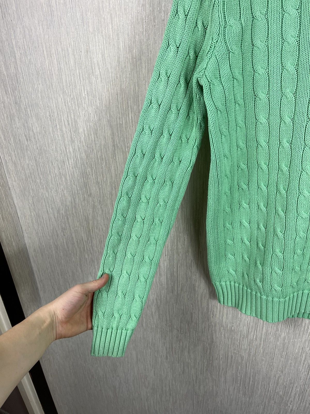 Ralph Lauren × Ralph Lauren Sport × Vintage Vintage Ralph Lauren Sport cable knit braid sweater knitted Size M / US 6-8 / IT 42-44 - 10 Thumbnail