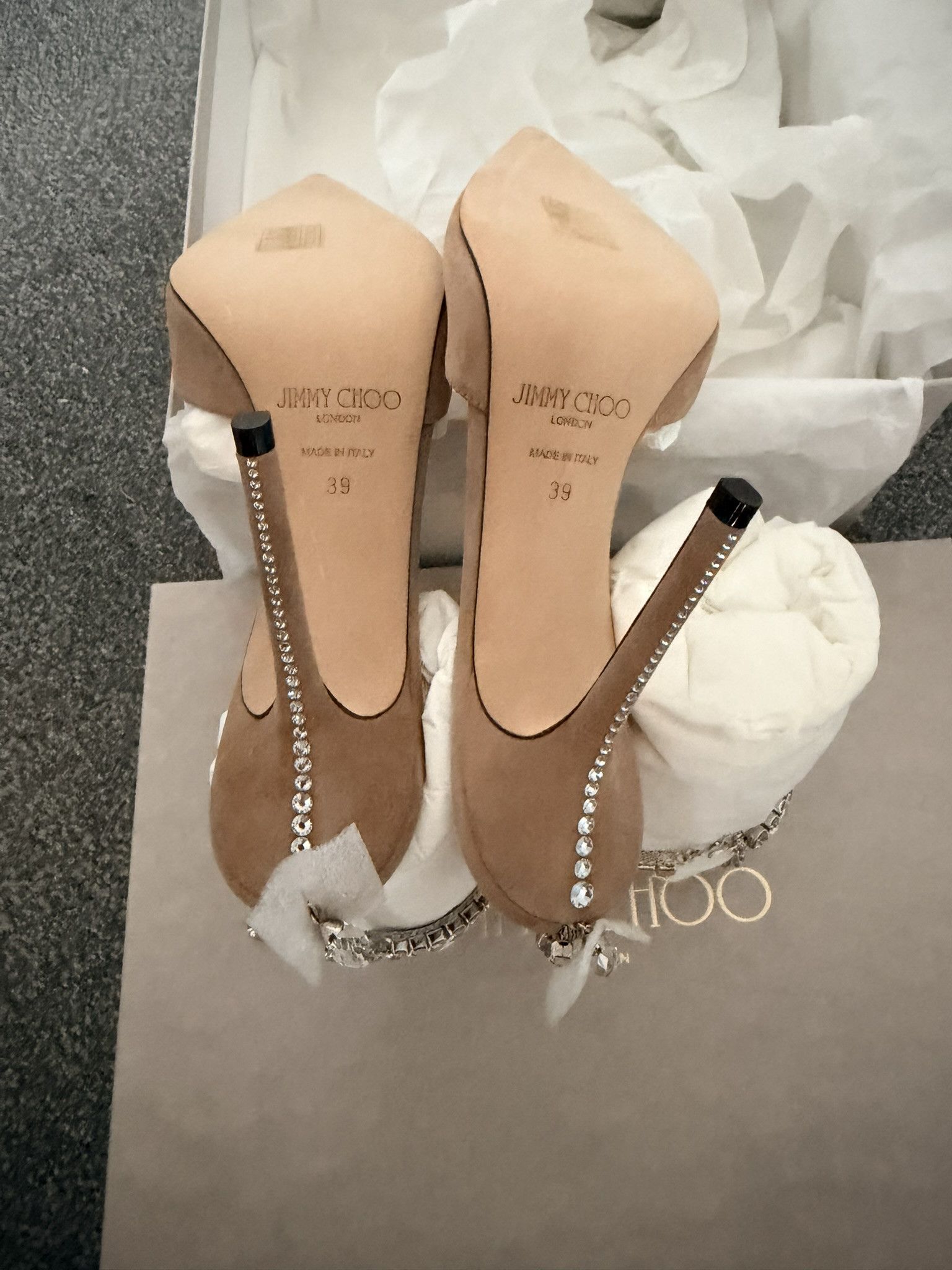 Jimmy Choo Jimmy Choo Saeda 39 EU Ballet Pink Size US 9 / IT 39 - 7 Thumbnail